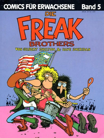 Cover of Die Freak Brothers