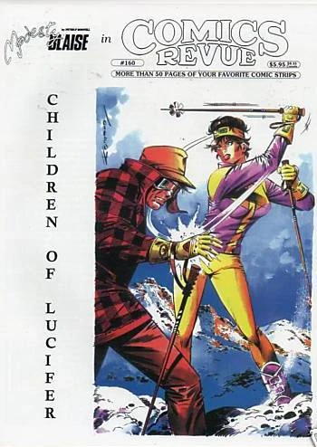 Cover of Modesty Blaise in Children of Lucifer