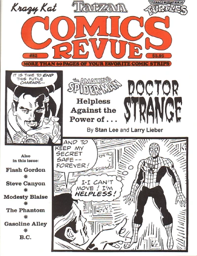 Cover of The Amazing Spider-Man Helpless Against the Powers of ... Doctor Strange