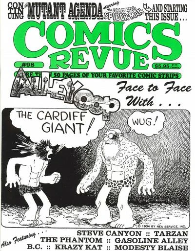 Cover of Alley Oop Face to Face with ... The Cardiff Giant!