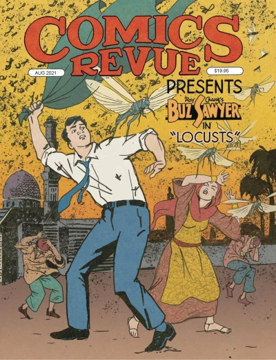 Cover of Buz Sawyer in "Locusts"