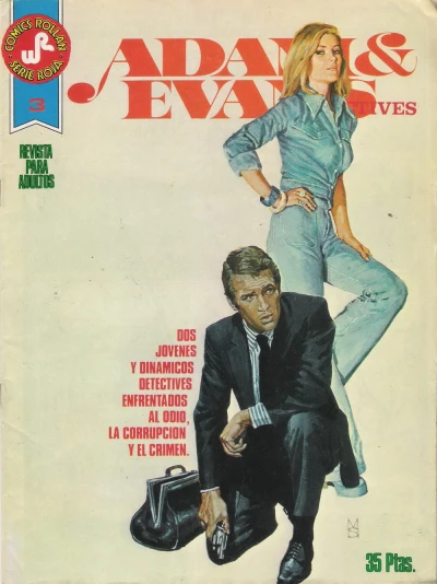 Cover of Adam & Evans 3; Los juramentados; Favor con favor se paga; Uno o dos trucos