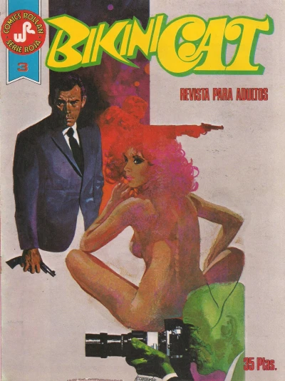 Cover of Bikini Cat 3: Flores y muertos; El vampiro; Vudú