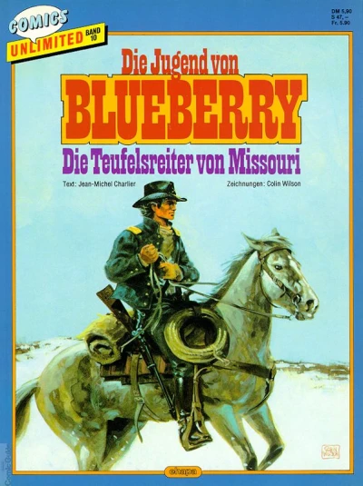 Cover of Die Jugend von Blueberry: Die Teufelsreiter von Missouri