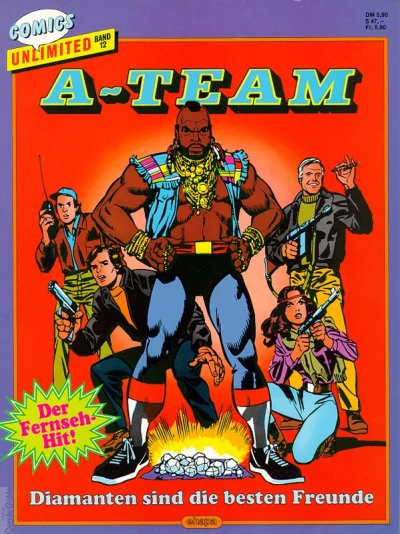 Cover of A-Team: Diamanten sind die besten Freunde