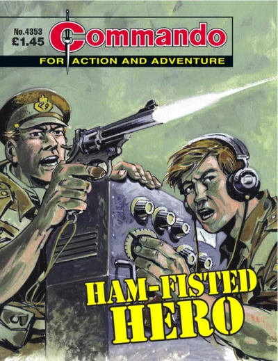 Cover of Ham-fisted hero