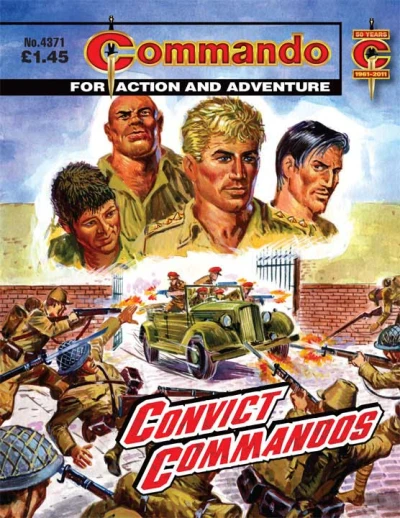Cover of Convict Commandos