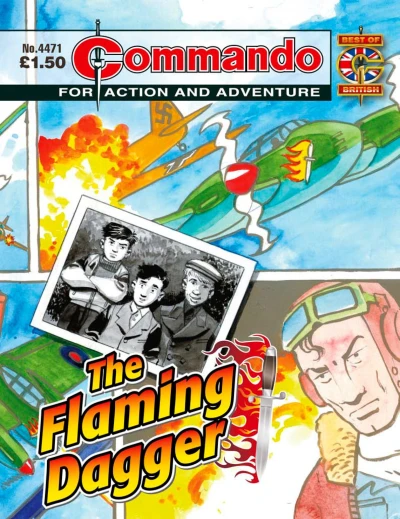 Cover of The Flaming Dagger