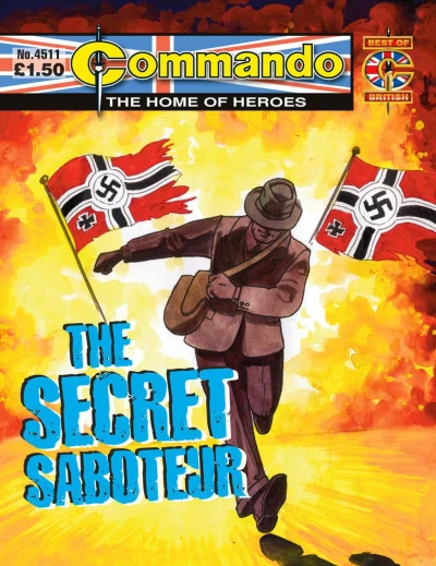 Cover of The Secret Saboteur