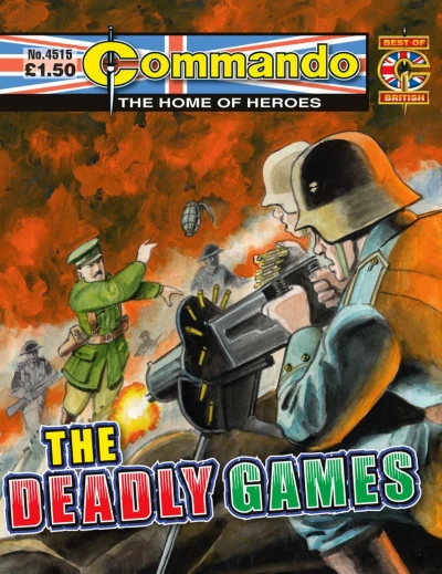 Cover of The Deadly Games
