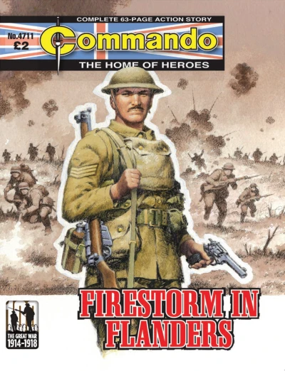 Cover of Firestorm In Flanders