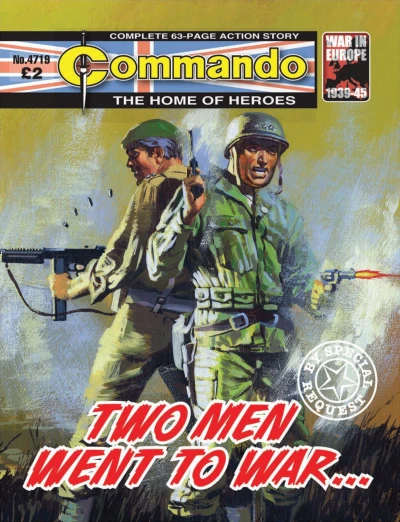 Cover of Two Men Went To War...