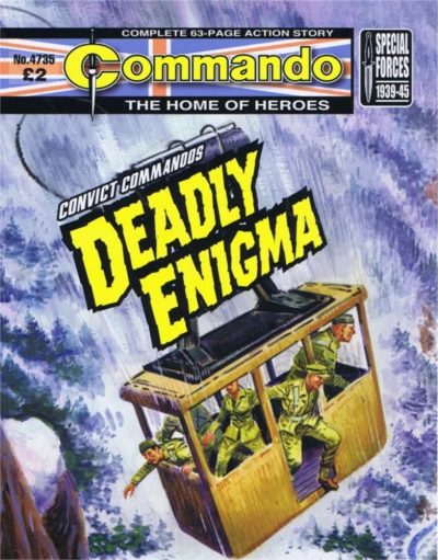 Cover of Convict Commandos: Deadly Enigma