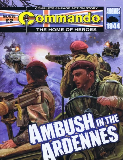 Cover of Ambush In The Ardennes