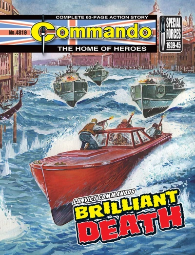 Cover of Convict Commandos: Brilliant Death