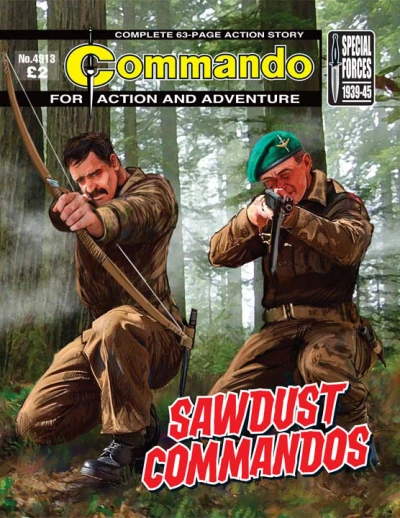 Cover of Sawdust Commandos