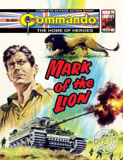Cover of Mark of the Lion