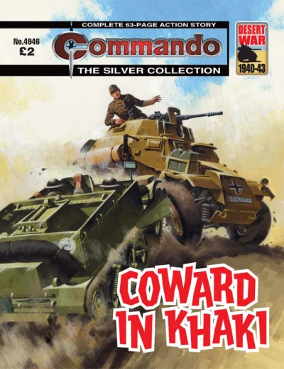 Cover of Coward In Khaki