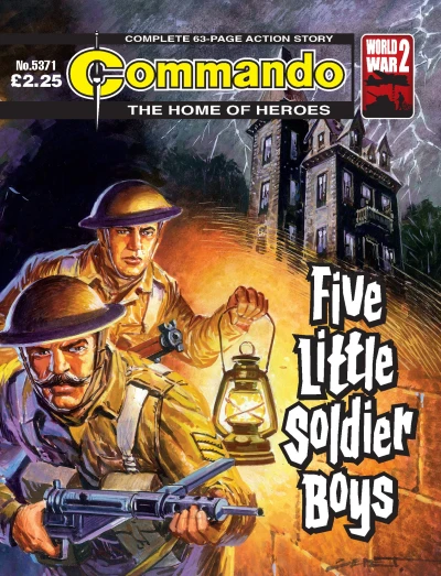 Cover of Five Little Soldier Boys