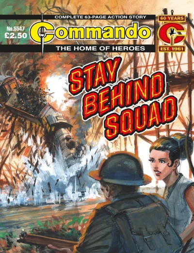 Cover of Stay Behind Squad