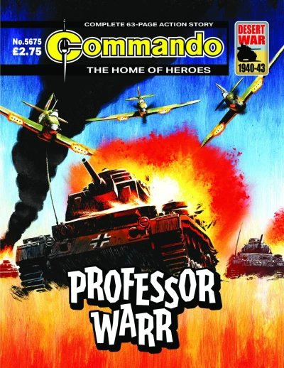 Cover of Professor Warr