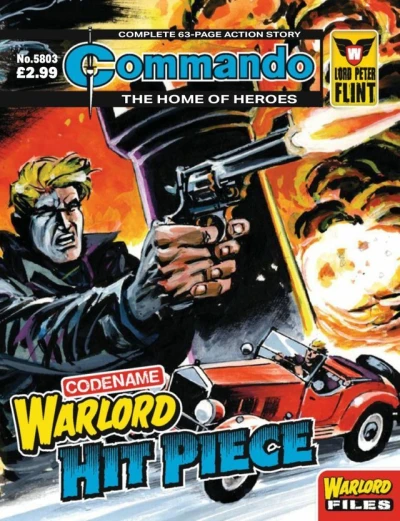 Cover of Codename Warlord: Hit Piece