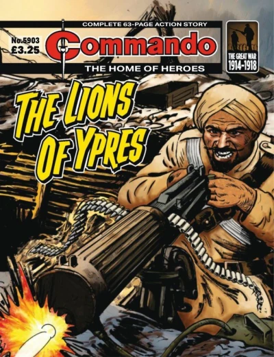 Cover of Lions of Ypres