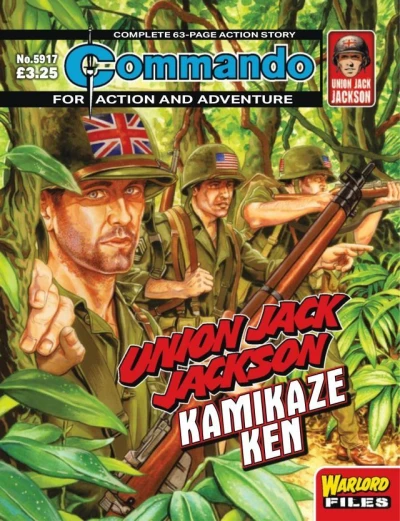 Cover of Union Jack Jackson: Kamikaze Ken