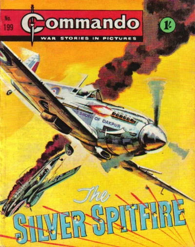 Cover of The Silver Spitfire