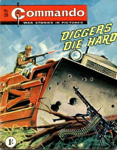 Cover of Diggers Die Hard
