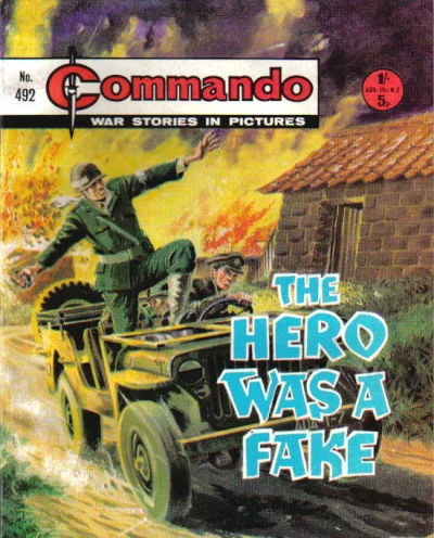 Cover of The Hero Was A Fake