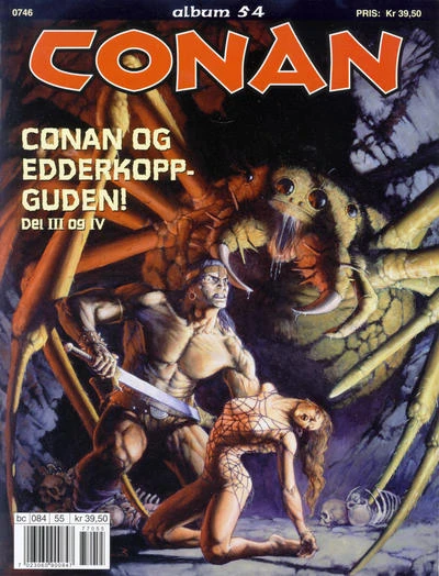 Cover of Conan og edderkoppguden!