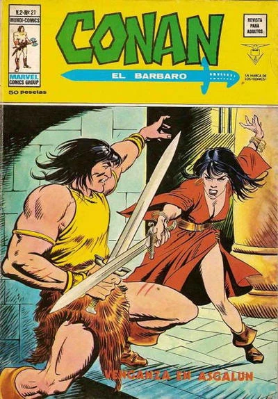Cover of Venganza en Asgalun