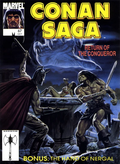 Cover of The Return of the Conqueror; The Hand of Nergal