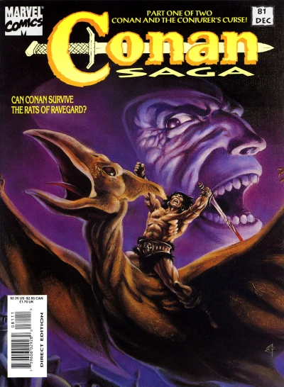 Cover of Conan and the Curse of The Conjurer: Part 1