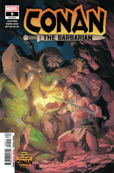 Cover of The Life & Death of Conan Part Nine: The God Below
