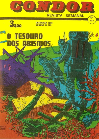 Cover of Super Boy em o tesouro dos abismos; Super Boy em o monstro das trevas