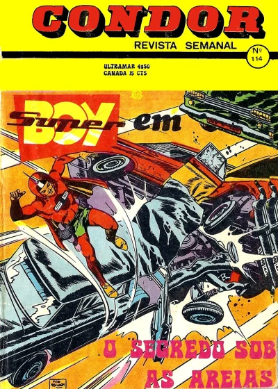 Cover of Super Boy: O segredo sob as areias; Super Boy: A ratoeira