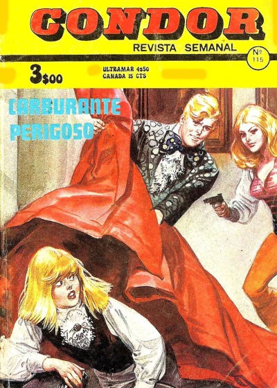 Cover of Carburante perigoso; Recortes do oeste