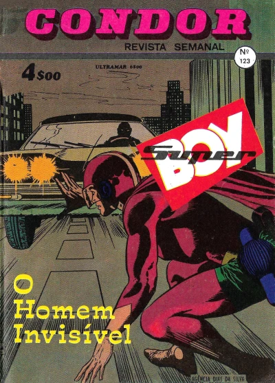 Cover of Super Boy O Homem Invisivel