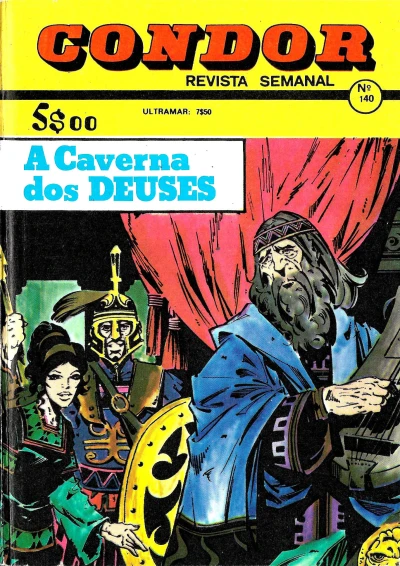 Cover of A caverna dos Deuses