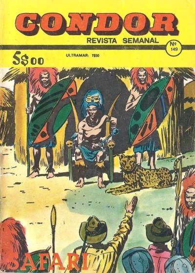 Cover of Safari; O junco abandonado; Noruega -- 1940