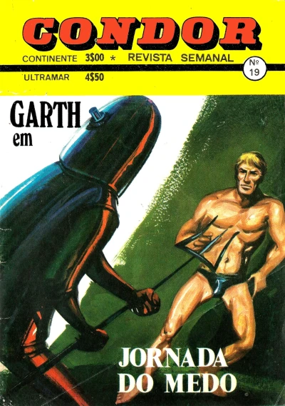 Cover of Garth em jornada do medo; O revólver de prata