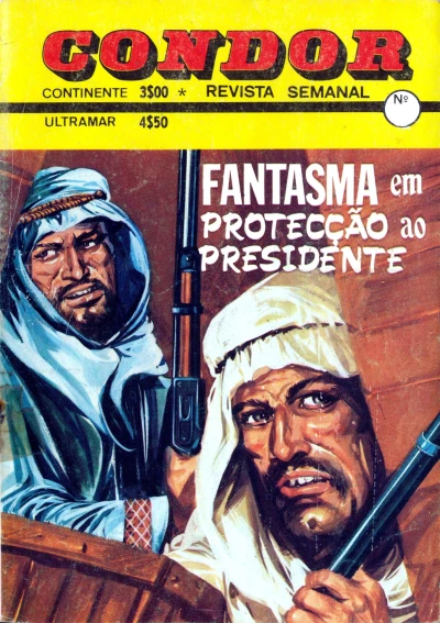 Cover of Fantasma em protecção ao presidente