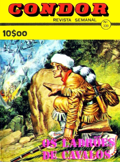 Cover of Os Ladroes de cavalos