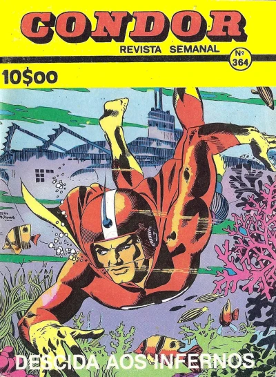 Cover of Descida aos infernos