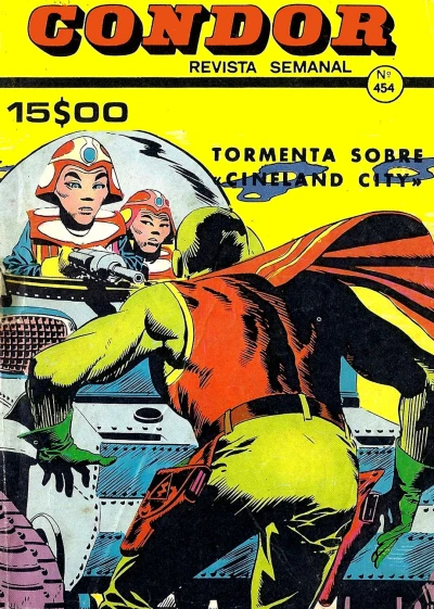Cover of Tormenta sobre Cineland City