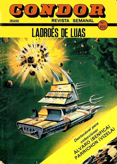 Cover of Ladroes de luas