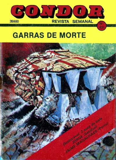 Cover of Garras de morte