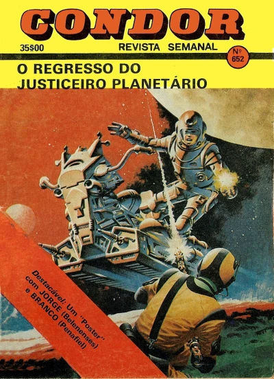 Cover of O regresso do justiceiro planetario